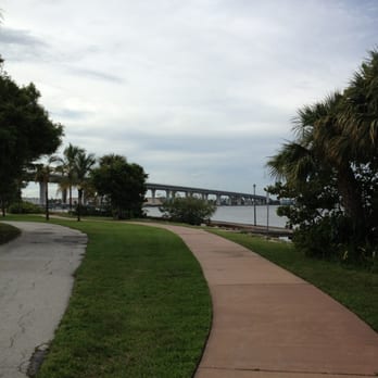 Flagler Park - Roosevelt Bridge view from the park. - Parks Near Me - Stuart, Florida