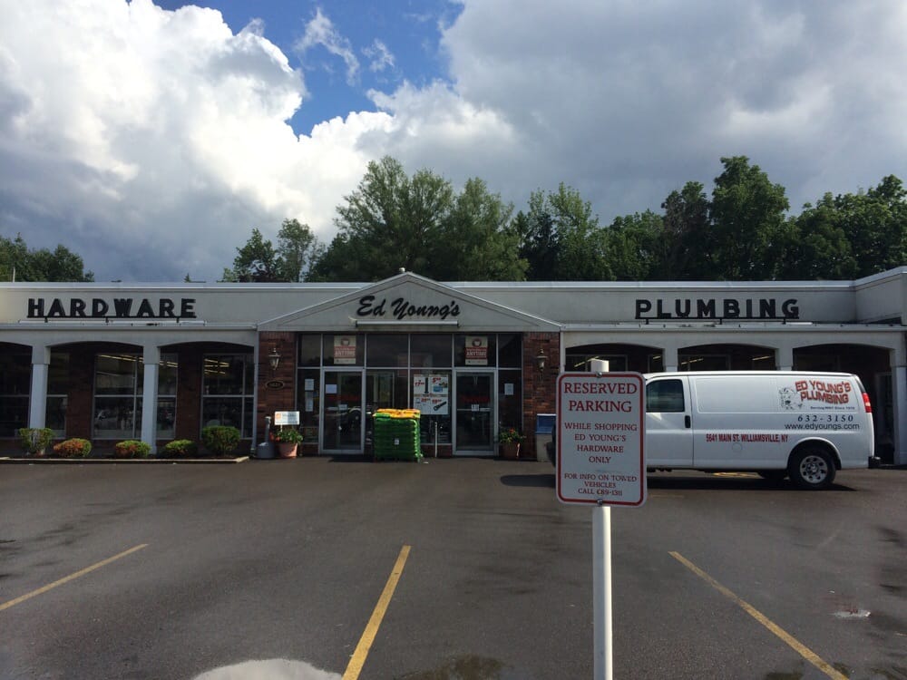 Slide of Ed Young's Plumbing Service and Hardware Store