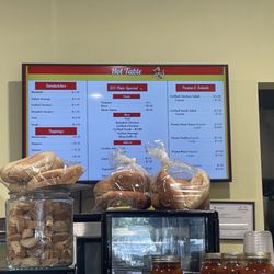Bella Sicilia Bakery  - Prices for Hot Table