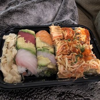 Emoji Sushi  - Rainbow Roll and Sunshine Roll - Sushi Bars Near Me - Abington, Pennsylvania