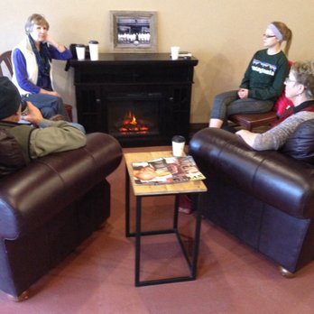 The Loft Bakeshop & Cafe - Comfy electric fireplace seating. - Coffee & Tea Near Me - Everett, Washington