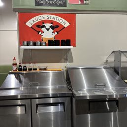 New Sauce station