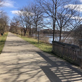 Falling Waters Trail - Record mid-70 degree temps on November 9th, 2020.  Great weather for a bike ride. - Parks Near Me - Summit Township, Michigan