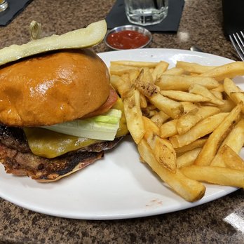 Cat Cora's Kitchen - Cheeseburger - New American Near Me - San Francisco, California