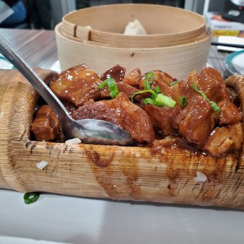 XLB Kitchen - Glutenous Rice with Pork in Bamboo - Szechuan Near Me - Cupertino, California XLB Kitchen - Glutenous Rice with Pork in Bamboo - Szechuan Near Me - Cupertino, California