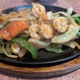 Shrimp fajitas Shrimp fajitas
