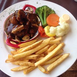 The Fork & Plate Family Grill - Meatloaf plate