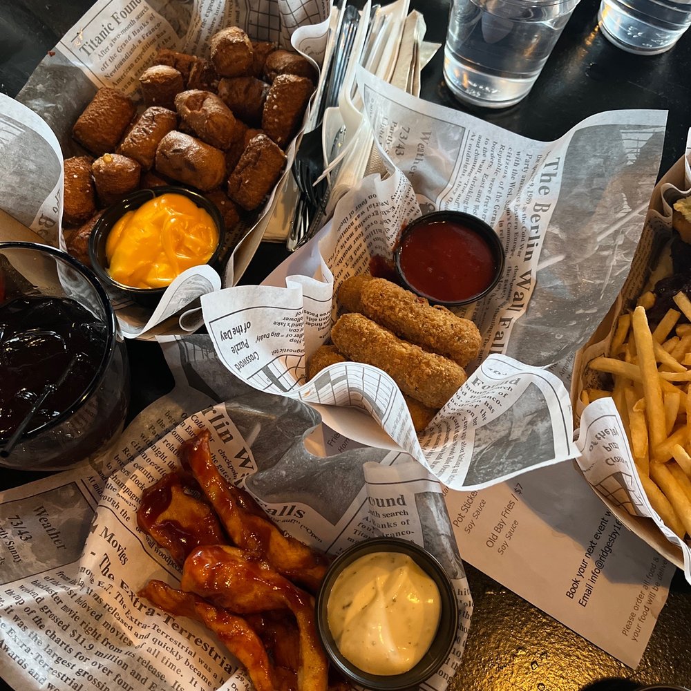 1675 At The Ridges - a table full of food - Bars Near Me - Feasterville, Pennsylvania 1675 At The Ridges - a table full of food - Bars Near Me - Feasterville, Pennsylvania