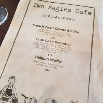 Two Eagles Cafe - Menu of specials - Cafes Near Me - Philadelphia, Pennsylvania Two Eagles Cafe - Menu of specials - Cafes Near Me - Philadelphia, Pennsylvania