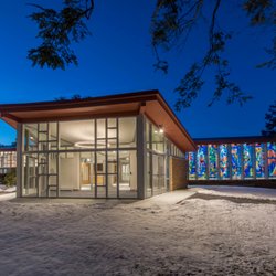 Temple Shalom of Newton - Outside of Sanctuary