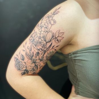 Alma Art House - Freshly finished partial half sleeve with Vickie!! - Medical Spas Near Me - Orange, California Alma Art House - Freshly finished partial half sleeve with Vickie!! - Medical Spas Near Me - Orange, California