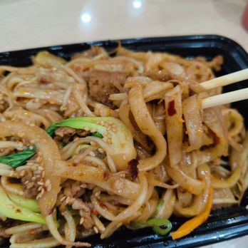 Old Luo Yang - Cumin lamb with processed noodles - Chinese Near Me - Flushing, New York