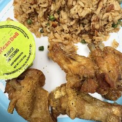 American Deli - Wings and fried rice
