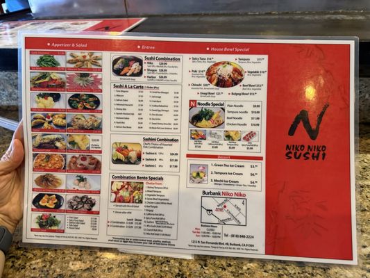 Menu photo 3 Niko Niko Sushi Burbank, CA Menu photo 3 Niko Niko Sushi Burbank, CA