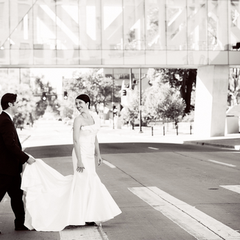 Bliss Elevated - Post-ceremony at the Denver Art Museum. - Wedding Planning Near Me - Denver, Colorado