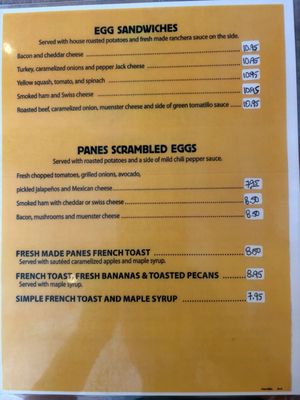 Menu photo 1 Panes Bread Cafe Chicago, IL Menu photo 1 Panes Bread Cafe Chicago, IL