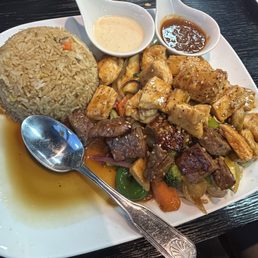 Steak and chicken hibachi Steak and chicken hibachi