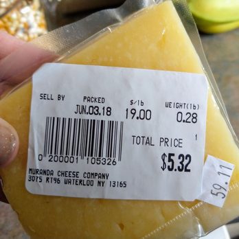 Muranda Cheese Company - $19/lb - Cheese Shops Near Me - Waterloo, New York