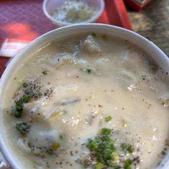 Dune Brothers - Rhode Island clam chowder white and was good, but I still like the Legal seafood or Captain Parker's better... but this was excellent too - New American Near Me - Providence, Rhode Island Dune Brothers - Rhode Island clam chowder white and was good, but I still like the Legal seafood or Captain Parker's better... but this was excellent too - New American Near Me - Providence, Rhode Island