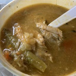Fresh Herb Roasted Chicken Soup