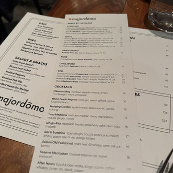Majordomo - New American Near Me - Los Angeles, California
