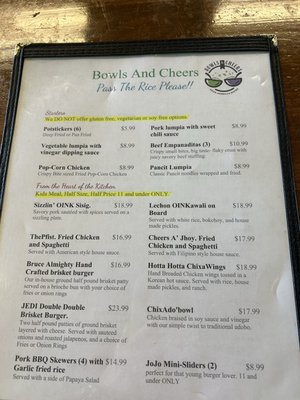 Menu photo 1 Bowls And Cheers Syracuse, UT Menu photo 1 Bowls And Cheers Syracuse, UT
