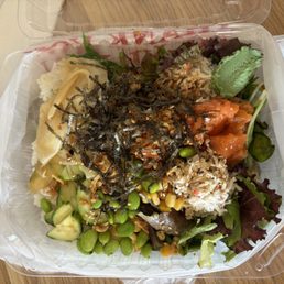 Medium poke bowl