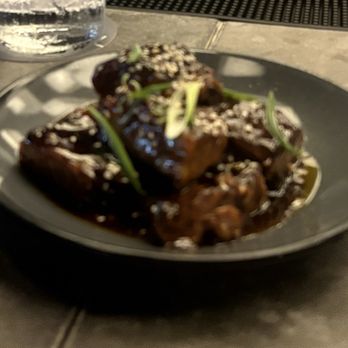 Meril - Candied Pork Ribs - New American Near Me - New Orleans, Louisiana Meril - Candied Pork Ribs - New American Near Me - New Orleans, Louisiana