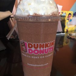 Dunkin' - Frozen hot chocolate!