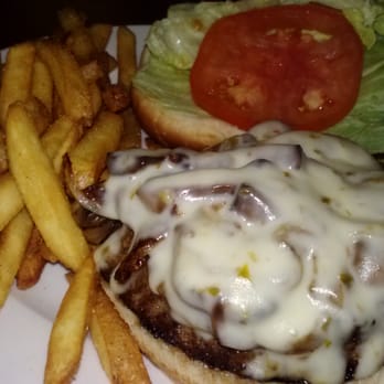 Checkered Flag Tavern - Bison Burger & Fries todays special. Yum! - Pubs Near Me - Indianapolis, Indiana