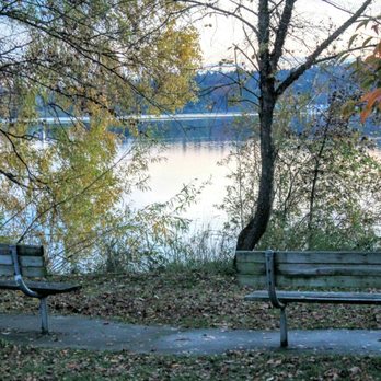 Green Lake Park - Benches over looking the water are conveniently sprinkled throughout the trail. - Parks Near Me - Seattle, Washington