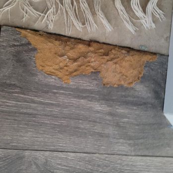 Curts Floor Covering - Old damaged laminate floor - Flooring Near Me - Perris, California