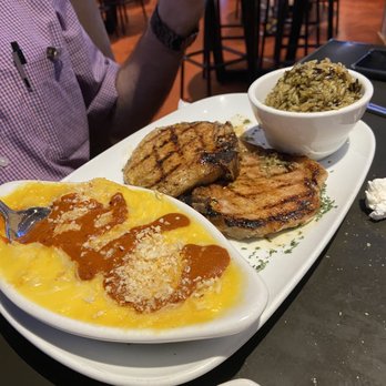 Bombshells Restaurant & Bar - Grilled Pork Chops - Sports Bars Near Me - Katy, Texas