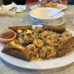 This is the shrimp fried rice. It is amazing!