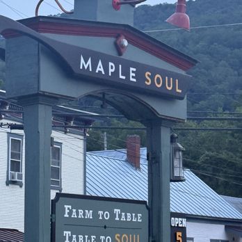 Maple Soul - front door - Salad Near Me - Rochester, Vermont