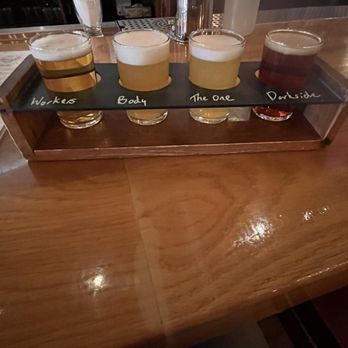 Democracy Brewing - Standard flight - American Near Me - Boston, Massachusetts Democracy Brewing - Standard flight - American Near Me - Boston, Massachusetts