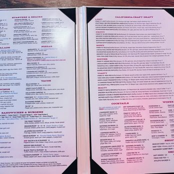 Finney's Crafthouse - Burbank - Menu items - New American Near Me - Burbank, California