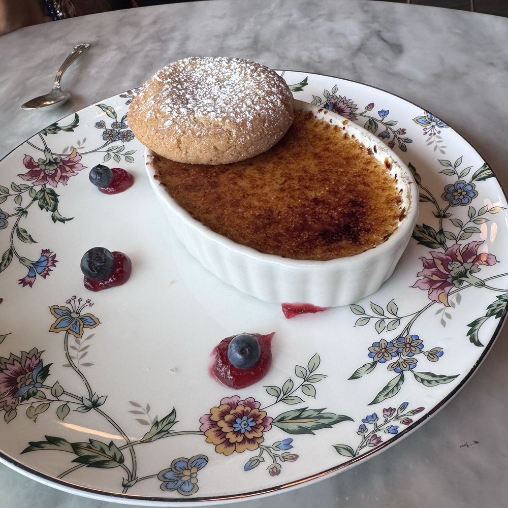 Bar Clementine - Crème brûlée with a sugar cookie - Cocktail Bars Near Me - Islip, New York Bar Clementine - Crème brûlée with a sugar cookie - Cocktail Bars Near Me - Islip, New York