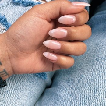 Nice Nails - Bubble bath gel color. Nails by Michelle - Nail Salons Near Me - Visalia, California