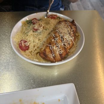 Baltimore Crab & Seafood - Pasta Alfredo with Salmon - Seafood Near Me - Atlanta, Georgia Baltimore Crab & Seafood - Pasta Alfredo with Salmon - Seafood Near Me - Atlanta, Georgia