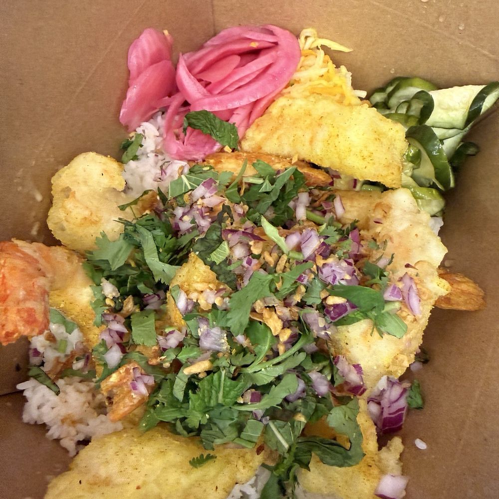 THE CRISPY SHRIMP BOWL