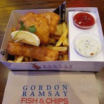 Gordon Ramsay Fish & Chips - Comfort Food Near Me - Las Vegas, Nevada Gordon Ramsay Fish & Chips - Comfort Food Near Me - Las Vegas, Nevada
