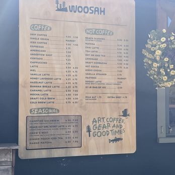 Outside Coffee - Menu - Desserts Near Me - Douglas, Michigan