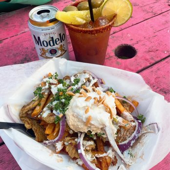 El Camino SA - Loaded Shawarma fries - Food Trucks Near Me - San Antonio, Texas