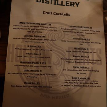 Hollow Spirits Distillery - Beer, Wine & Spirits Near Me - Albuquerque, New Mexico