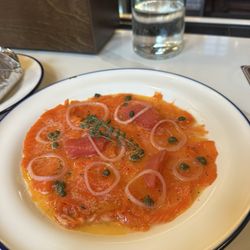 St Elmo Hotel & Tavern - Trout crudo