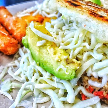 Empanada Express Grill - Carnitas Arepa w/ Tequeños - Empanadas Near Me - Denver, Colorado