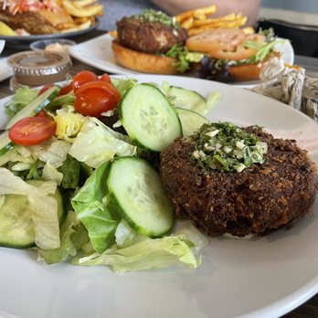 Hook & Anchor - Crusty Crab with salad - delicious - Seafood Near Me - Costa Mesa, California Hook & Anchor - Crusty Crab with salad - delicious - Seafood Near Me - Costa Mesa, California
