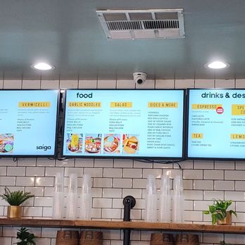 Saiga Vietnamese Eatery - The current menu, but remember some items are not available at the moment. - Vietnamese Near Me - Orange, California