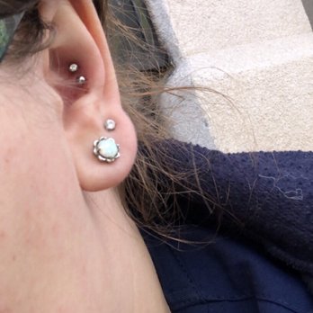 Mint Condition Tattoo Piercing - Second lobe and double conch piercings - Tattoo Near Me - Upland, California